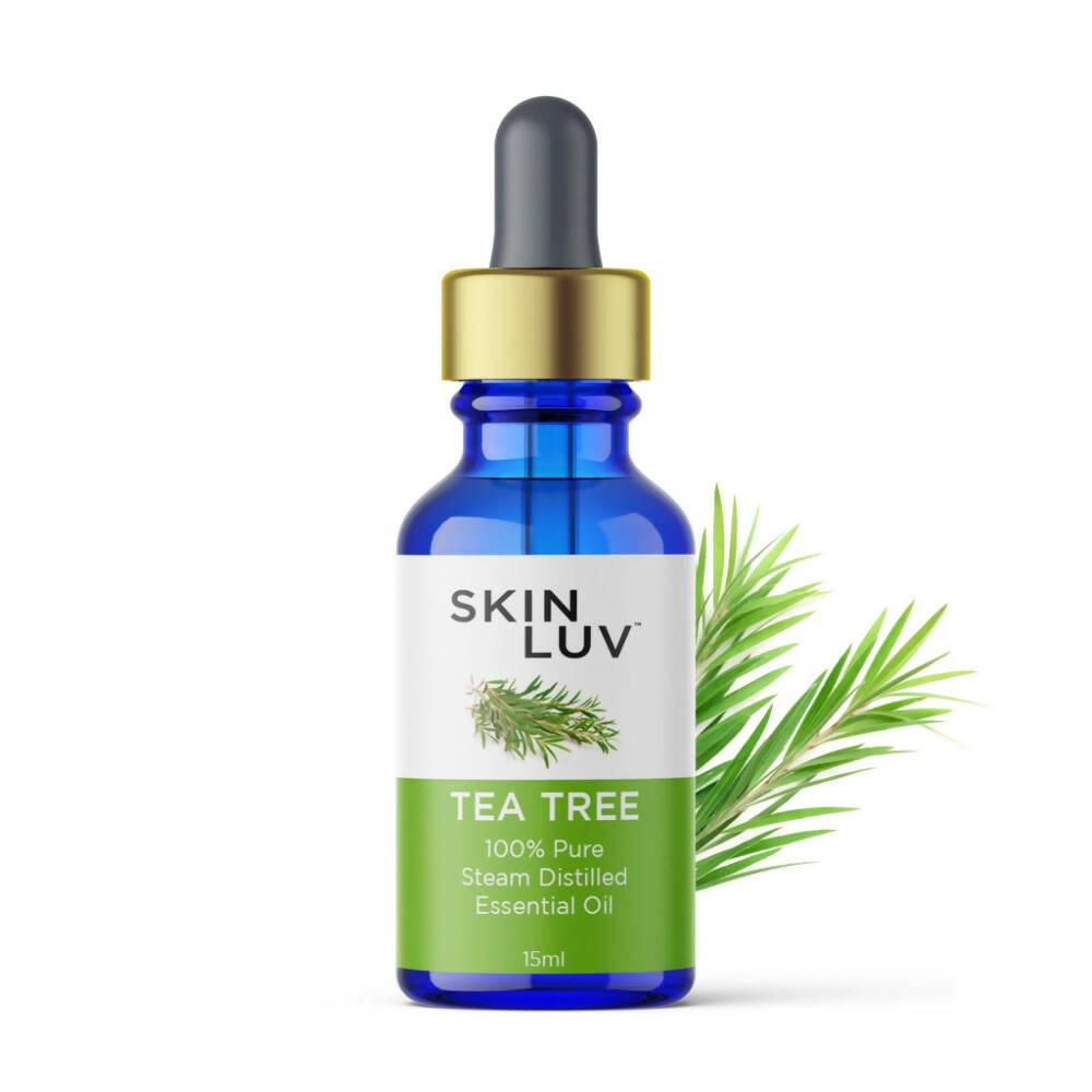 SkinLuv Tea Tree Pure & Organic Steam Distilled Essential Oil