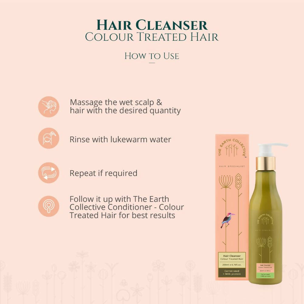 The Earth Collective Hair Cleanser - Color Treated Hair - Drmedicart