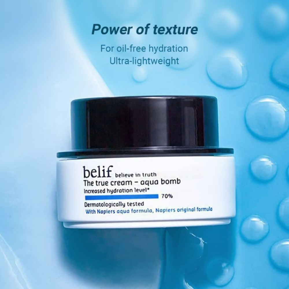 Belif The True Cream Aqua Bomb Dermat Tested Moisturizer