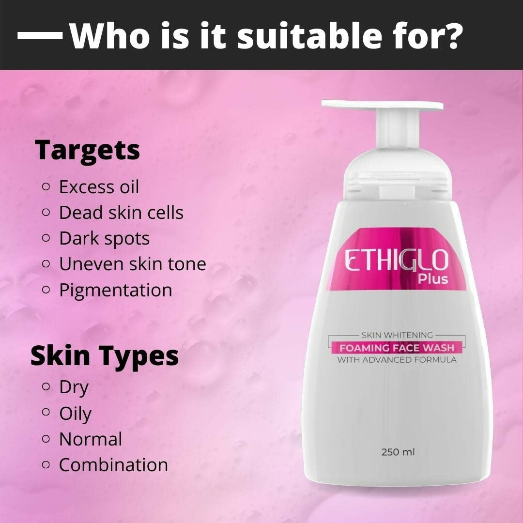 Ethiglo Plus Foaming Face Wash