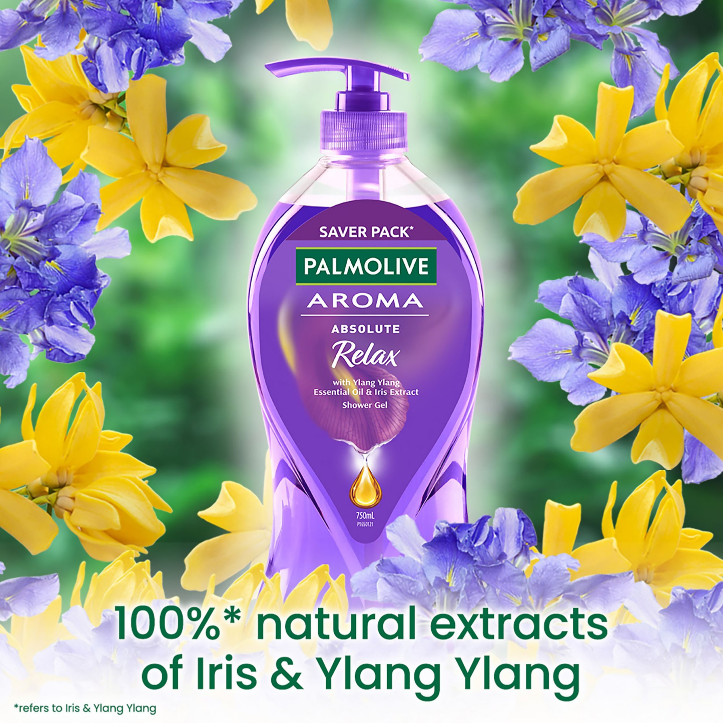 Palmolive Aroma Absolute Relax, Moisturizing Body Wash