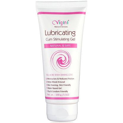 Buy Vigini Natural Actives Vaginal Lubricant, Lubricating Cum Stimulating Lube Gel from DrMediCart, Ship from India to USA