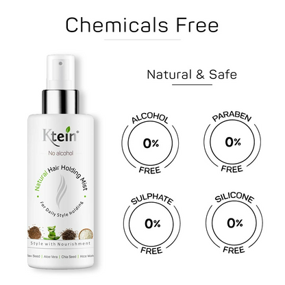 Ktein Natural Hair Holding Spray Without Alcohol