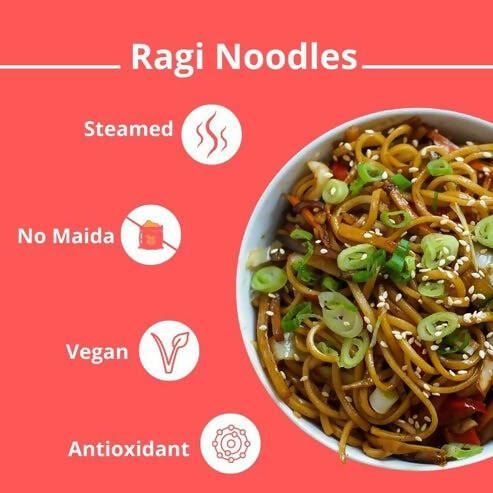 Healthy Master Ragi Millet Noodles - Healthy & Nutritious, 200 g