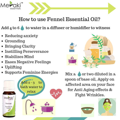 Meraki Essentials Fennel Essential Oil