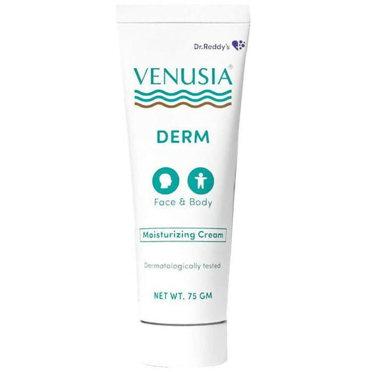 Buy Dr. Reddy's Venusia Derm Moisturizing Cream For Face & Body from DrMediCart, Ship from India to USA