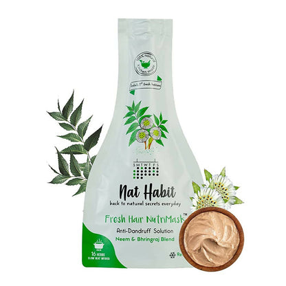 Nat Habit Neem & Bhringraj Fresh Hair Nutri Mask