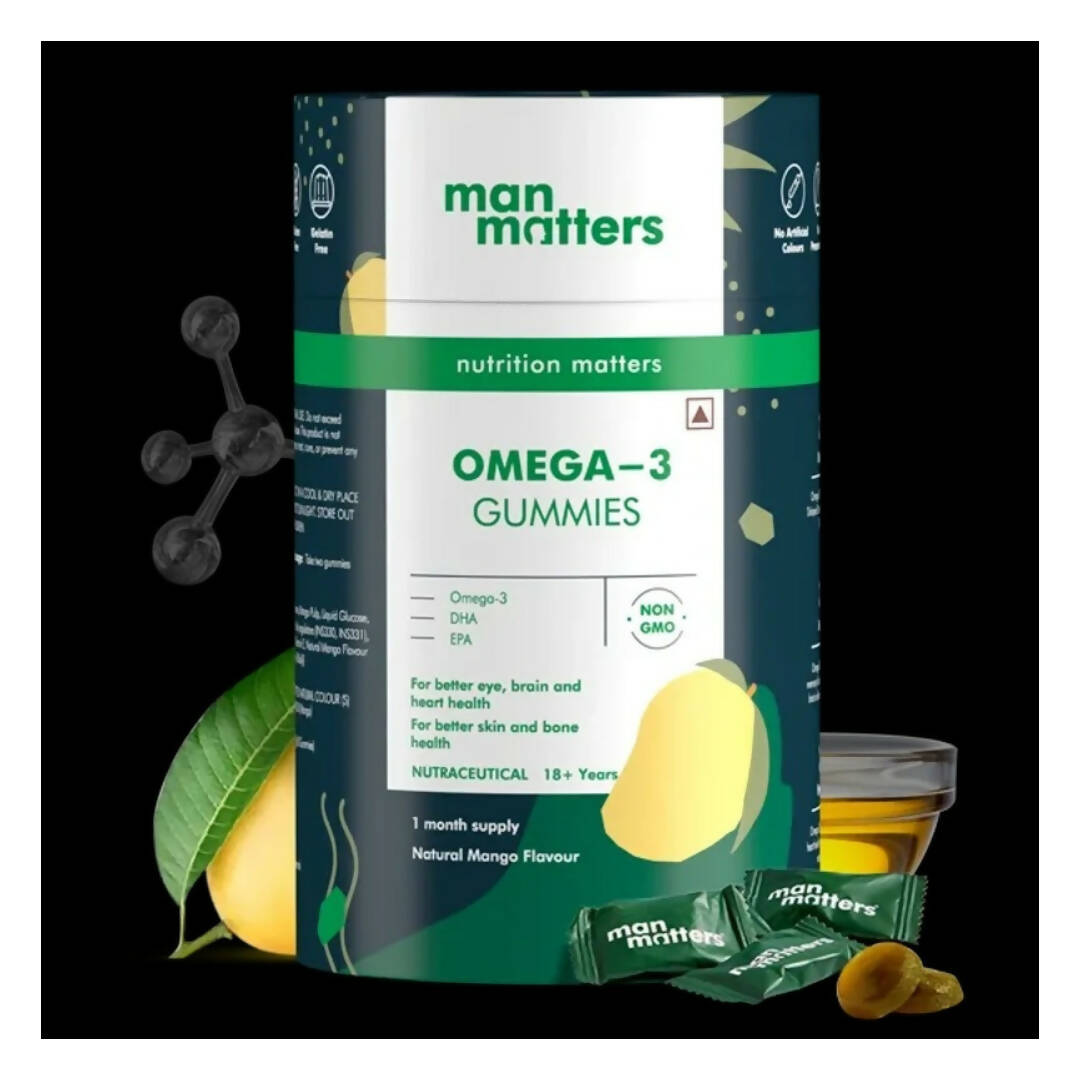Man Matters Omega 3 Gummies - DrMediCart