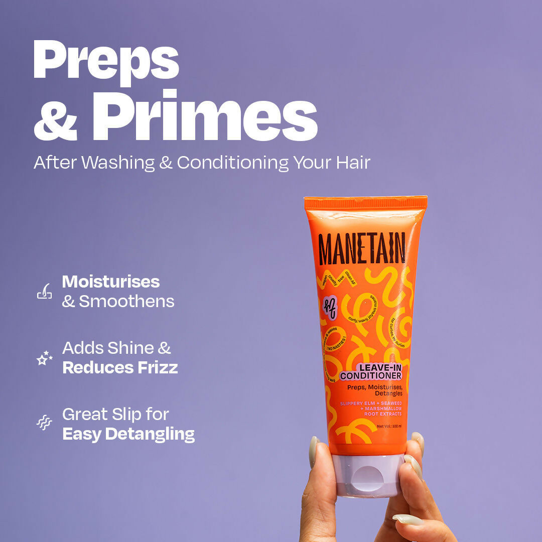 Manetain Leave-In Conditioner For Curly Hair