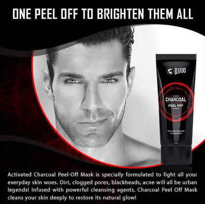 Beardo Activated Charcoal Peel Off Mask