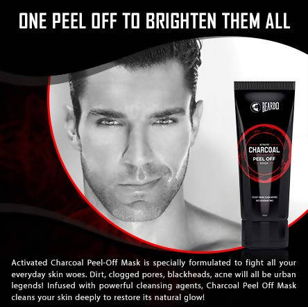 Beardo Activated Charcoal Peel Off Mask