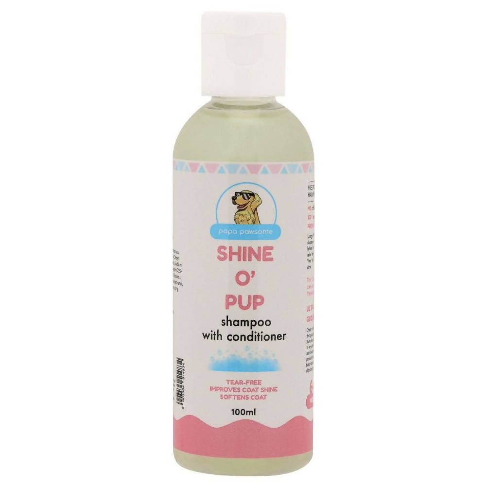 Papa Pawsome Shine O Pup Shampoo With Conditioner