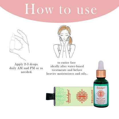 Indulgeo Essentials Squalane With Neroli Sweet Orange Peel And Chamomile Oils