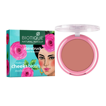 Biotique Starstruck Matte Blush -Modesty Blush-BL31