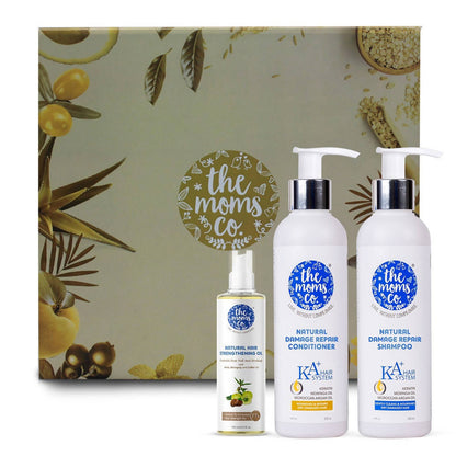 The Moms Co Natural Ultimate Damage Repair Hair Kit - Drmedicart