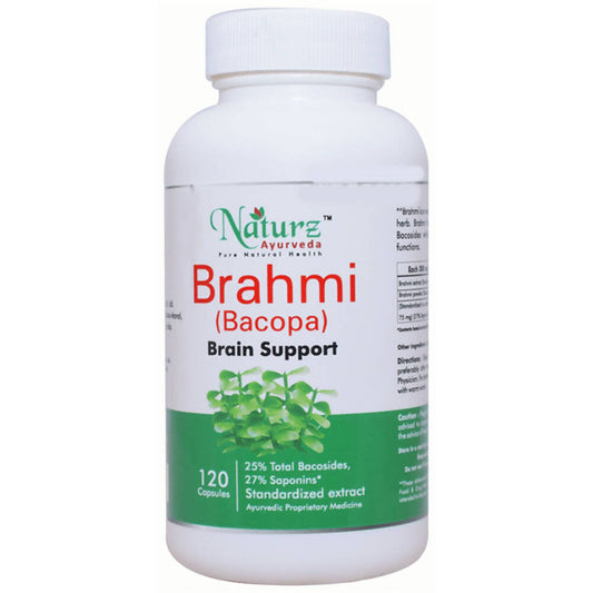 Naturz Ayurveda Brahmi (Bacopa) Capsules