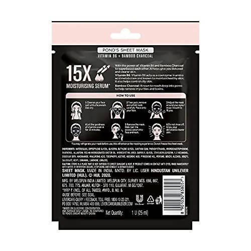 Ponds cleanse ing Sheet Mask With Vitamin B6
