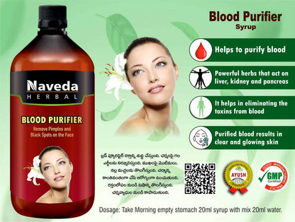 Naveda Herbal Blood Purifier Syrup