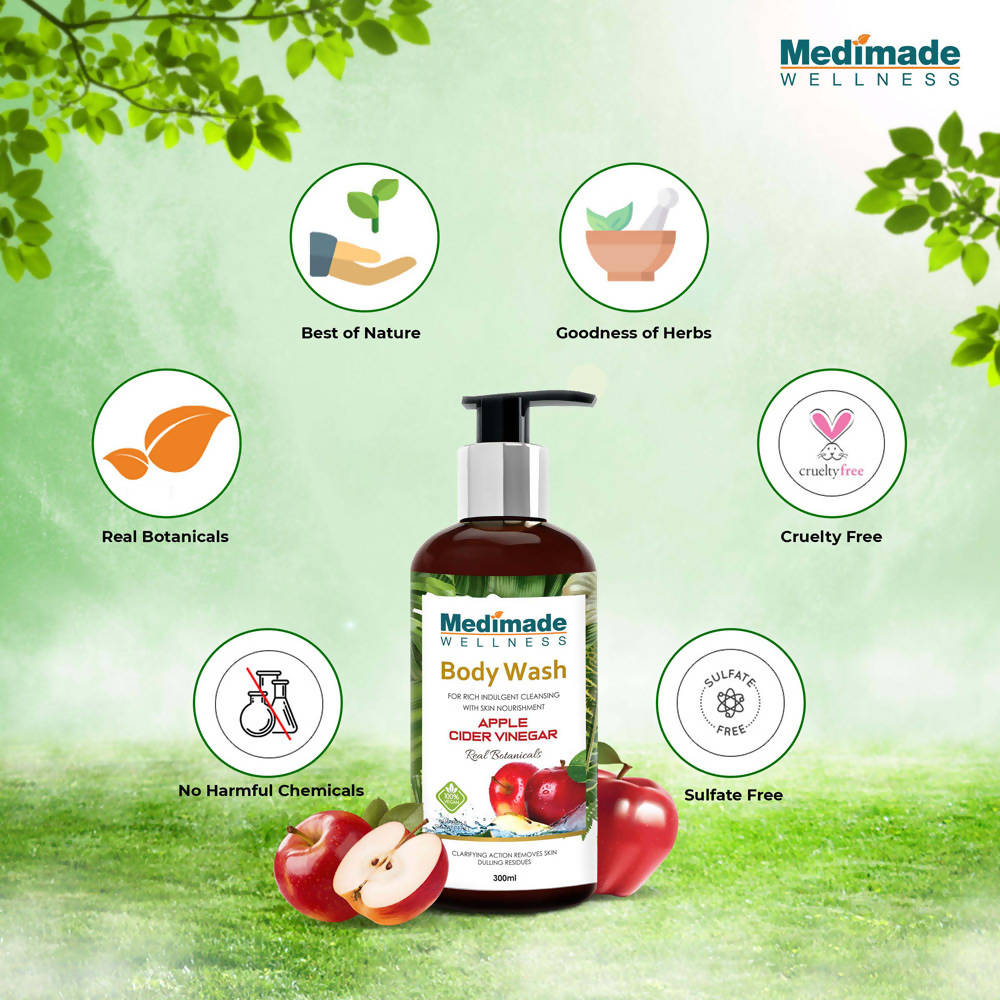 Medimade Wellness Apple Cider Vinegar Body Wash - DrMediCart