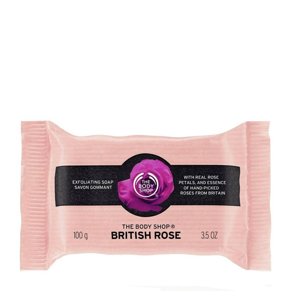 Buy The Body Shop British Rose Exfoliating Soap from DrMediCart, Ship from India to USA