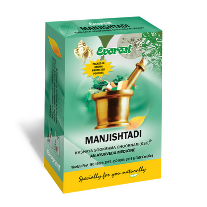 Everest Ayurveda Manjishtadi Kashaya Sookshma Choornam