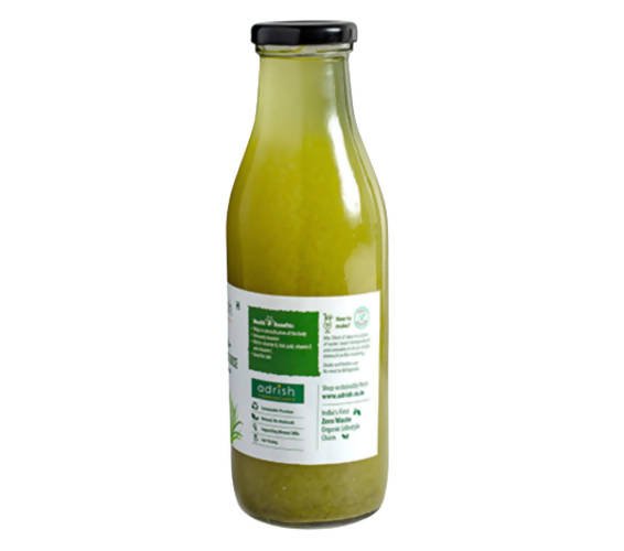Adrish Organic Aloevera + Wheatgrass Juice