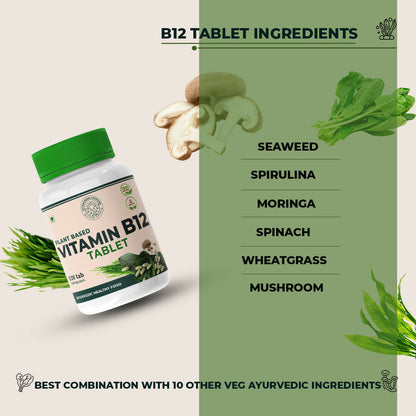 Jayshankar Ayurved Vitamin B12 Tablets