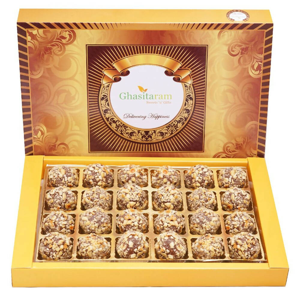 Ghasitaram Hazelnut Cashew Sweet Balls