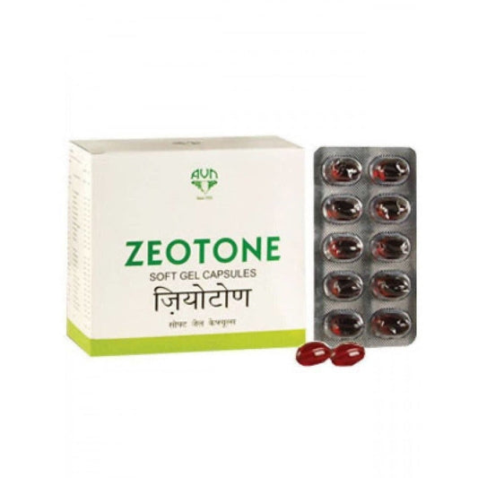 Buy Avn Ayurveda Zeotone Soft Gel Capsules from DrMediCart, Ship from India to USA