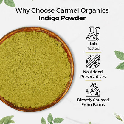 Carmel Organics Indigo Leaves Powder
