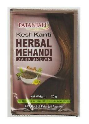 Buy Patanjali Kesh Kanti Herbal Mehandi Dark Brown from DrMediCart, Ship from India to USA