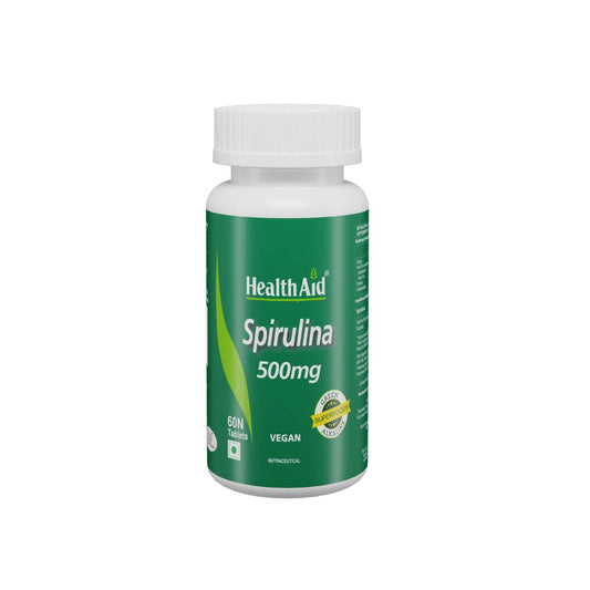 Buy HealthAid Spirulina 500 mg Tablets from DrMediCart, Ship from India to USA
