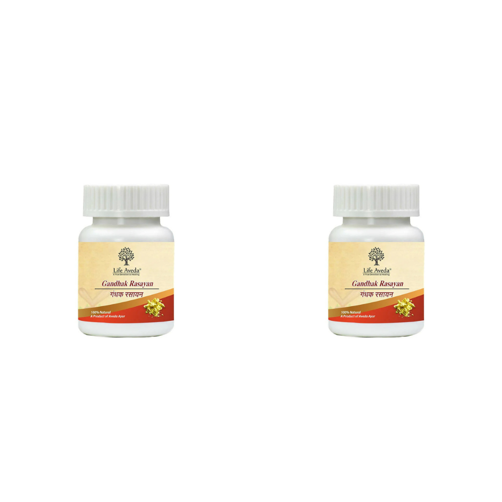 Life Aveda Gandhak Rasayan Tablets
