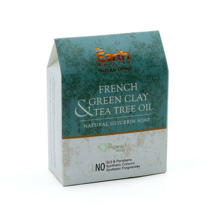 The Earth Reserve French Green Clay & Tea Tree Oil Soap