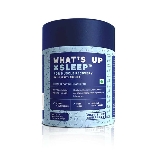 Buy Whats Up Wellness Sleep For Muscle Recovery Gummies from DrMediCart, Ship from India to USA
