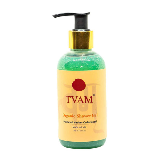 Buy Tvam Patchouli Vetiver Cedarwood Shower Gel from DrMediCart, Ship from India to USA