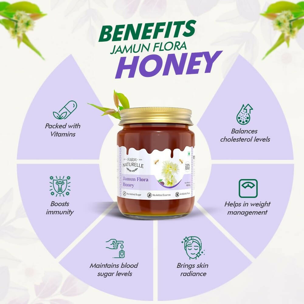 Farm Naturelle Jamun Flora Honey