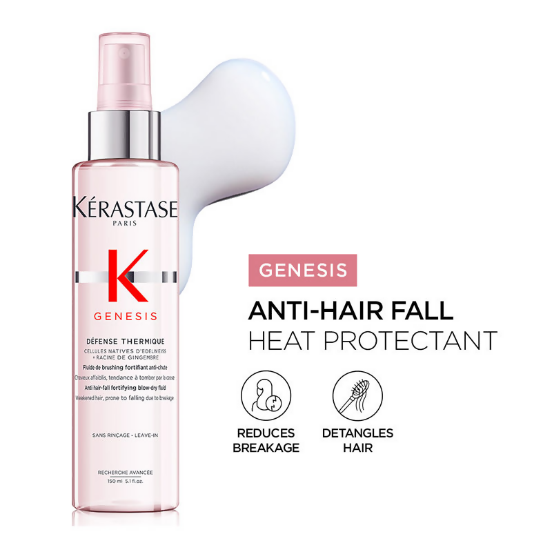 Kerastase Genesis Defense Heat Protection & Blow-Dry Hair Spray Minimises Breakage