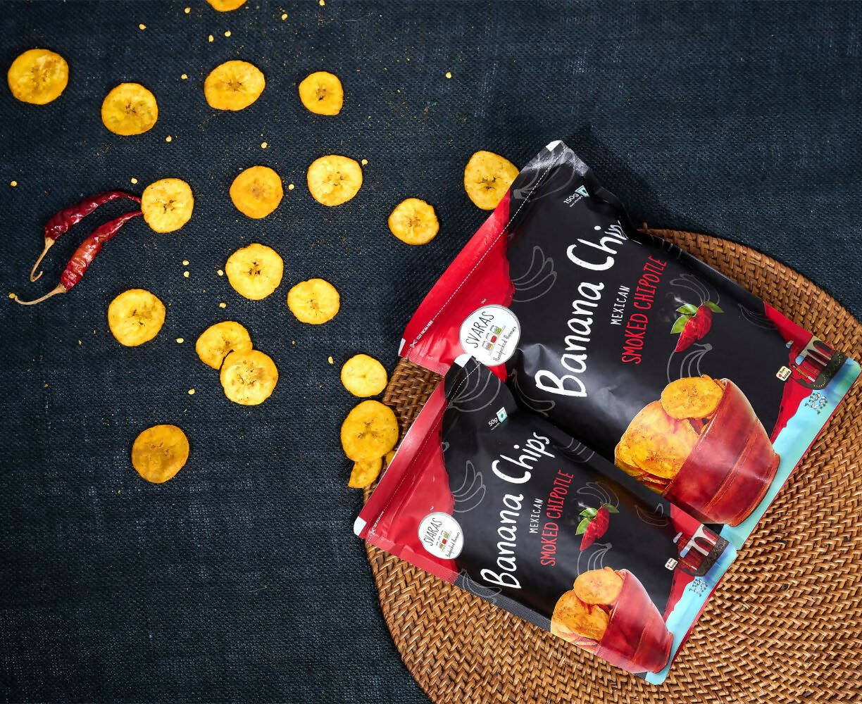 Svaras Kerala Banana Chips Smoked Chipotle