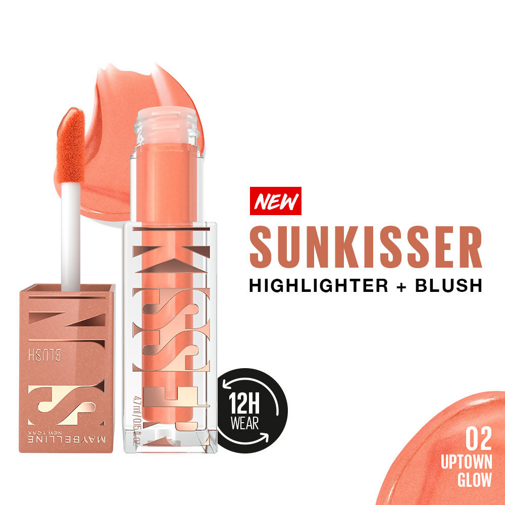 Maybelline New York Sunkisser Highlighter + Blush - Uptown Glow