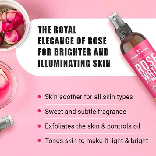 Organic Netra Rose Water with Vitamin C