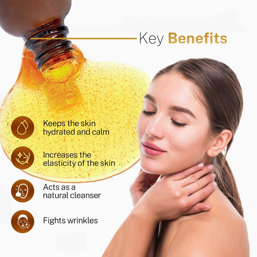 Love Earth 24K Gold Glass Face Oil