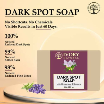 Buy Ivory Natural Dark Spot Soap - Even Toned Skin With Soft Rich Skin from DrMediCart, Ship from India to USA