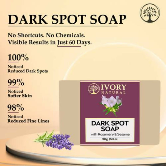 Buy Ivory Natural Dark Spot Soap - Even Toned Skin With Soft Rich Skin from DrMediCart, Ship from India to USA