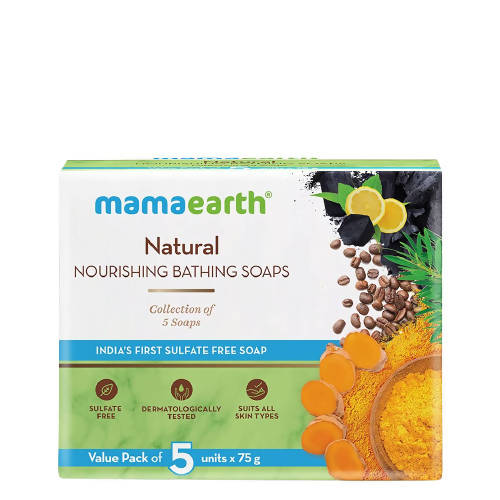 Buy Mamaearth Natural Nourishing Bathing Soaps from DrMediCart, Ship from India to USA