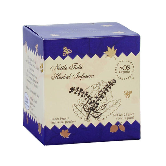 Buy SOS Organics Nettle Tulsi Herbal Infusion from DrMediCart, Ship from India to USA