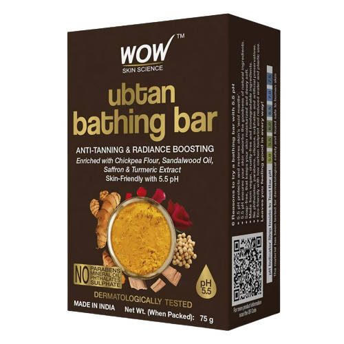 Buy Wow Skin Science Ubtan Bathing Bar from DrMediCart, Ship from India to USA