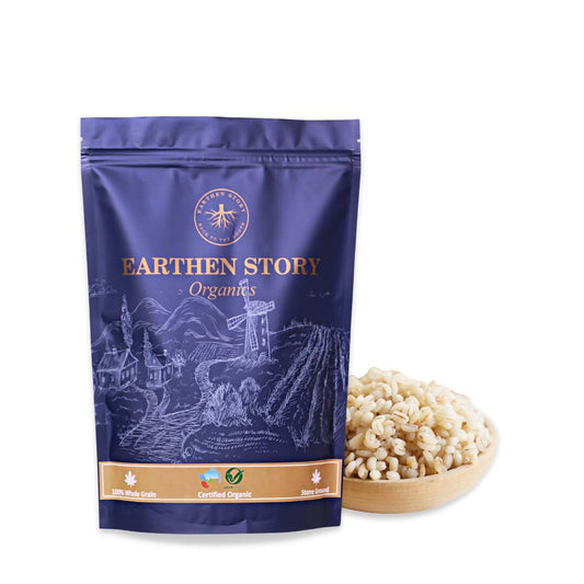 Buy Earthen Story Certified Organic Pearl Barley Flour from DrMediCart, Ship from India to USA