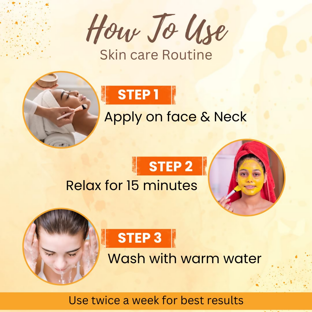 Veda Harvest Ubtan Face Pack For Glowing Skin