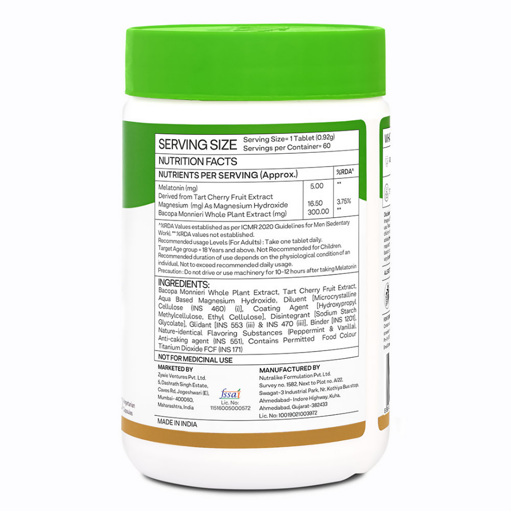 Oziva Magnesium Melatonin Tablets